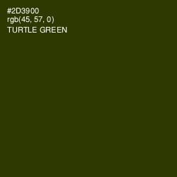 #2D3900 - Turtle Green Color Image